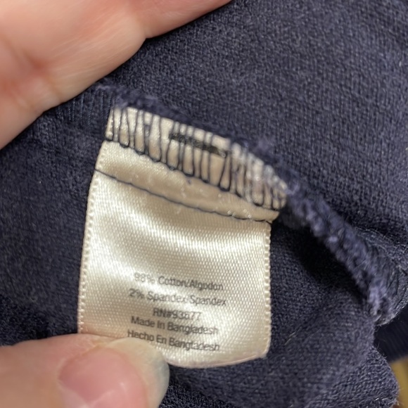 St. John’s Bay stretch Navy Corduroy Button up Jacket/Shacket size 2x - Picture 9 of 9